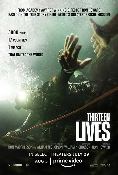 Zest IPTV VOD film database movie poster for Thirteen Lives